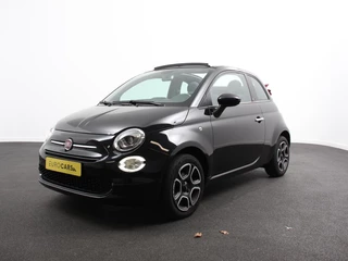Fiat 500 C 1.0 Hybrid Club Cabrio Airco LED Parkeersensoren achter Cruise control Radio Apple Carplay/ Android Auto