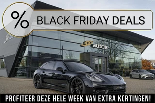 Porsche Panamera Sport Turismo 2.9 4S 560pk E-Hybrid Facelift Panoramadak *BTW* Luchtvering Softclose Bose 22" LMV Camera