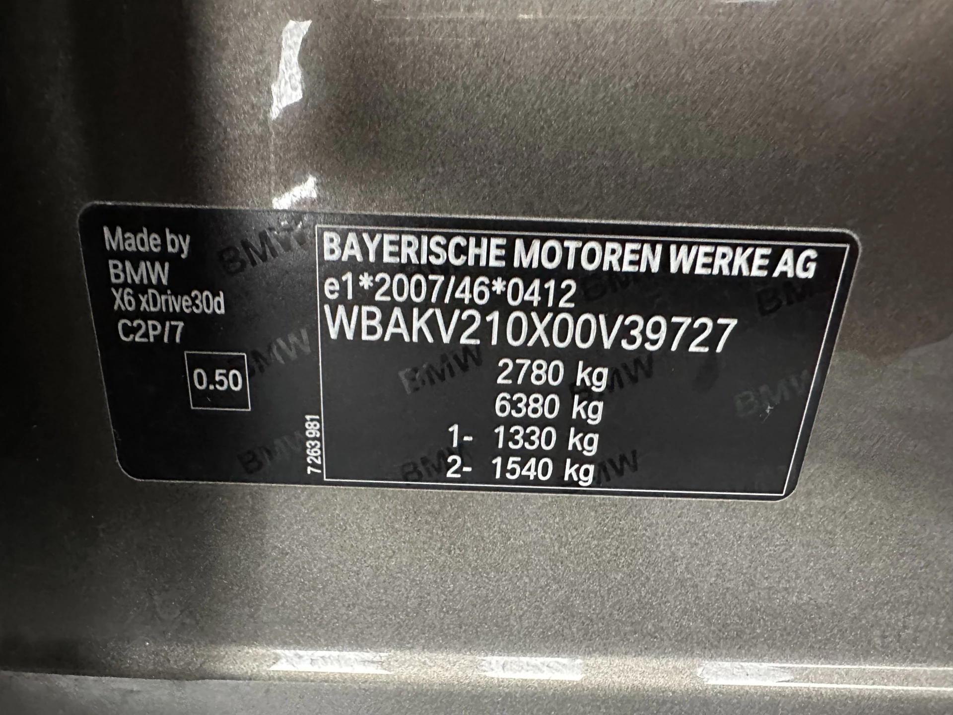 Hoofdafbeelding BMW X6