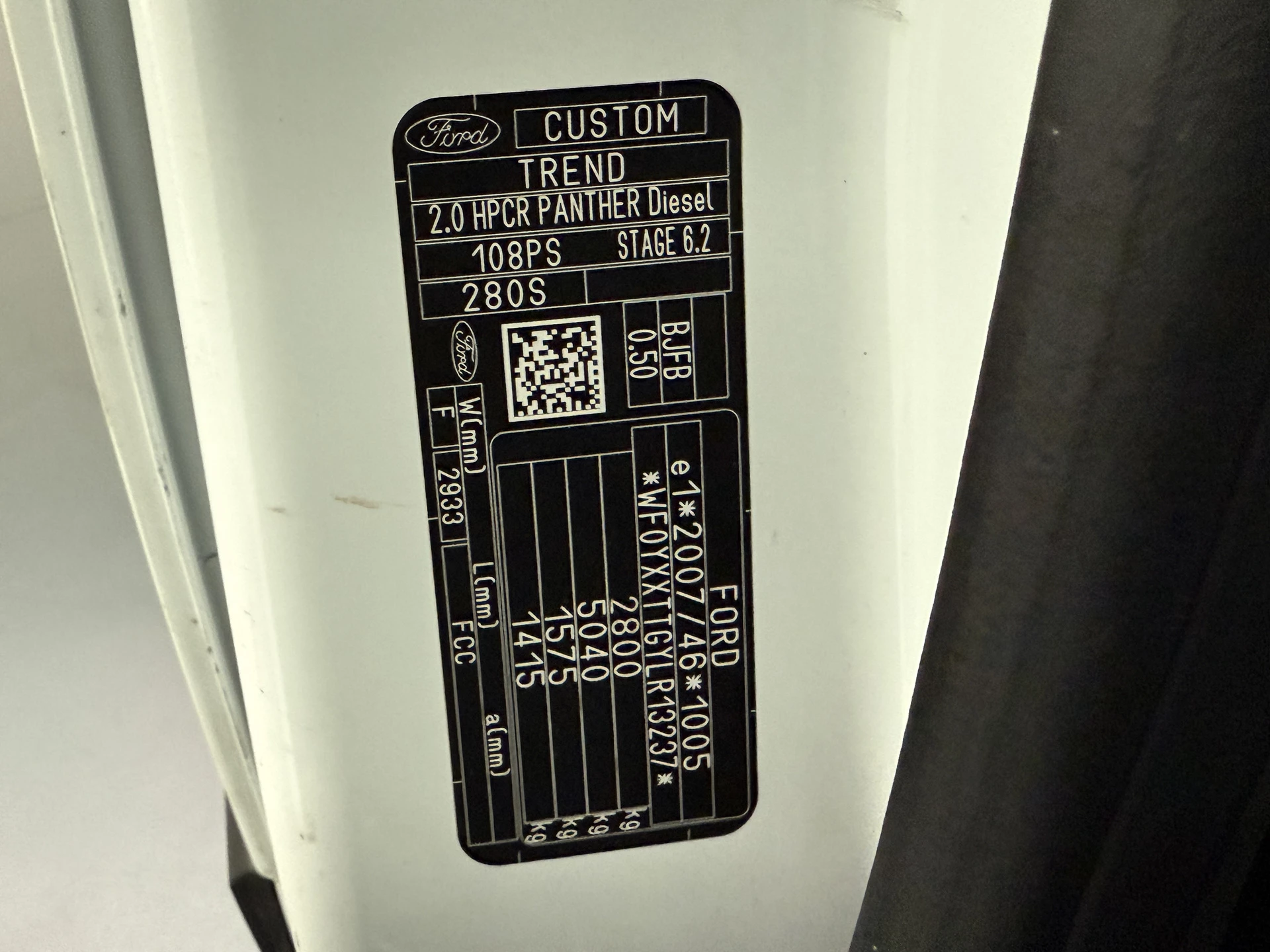 Hoofdafbeelding Ford Transit Custom