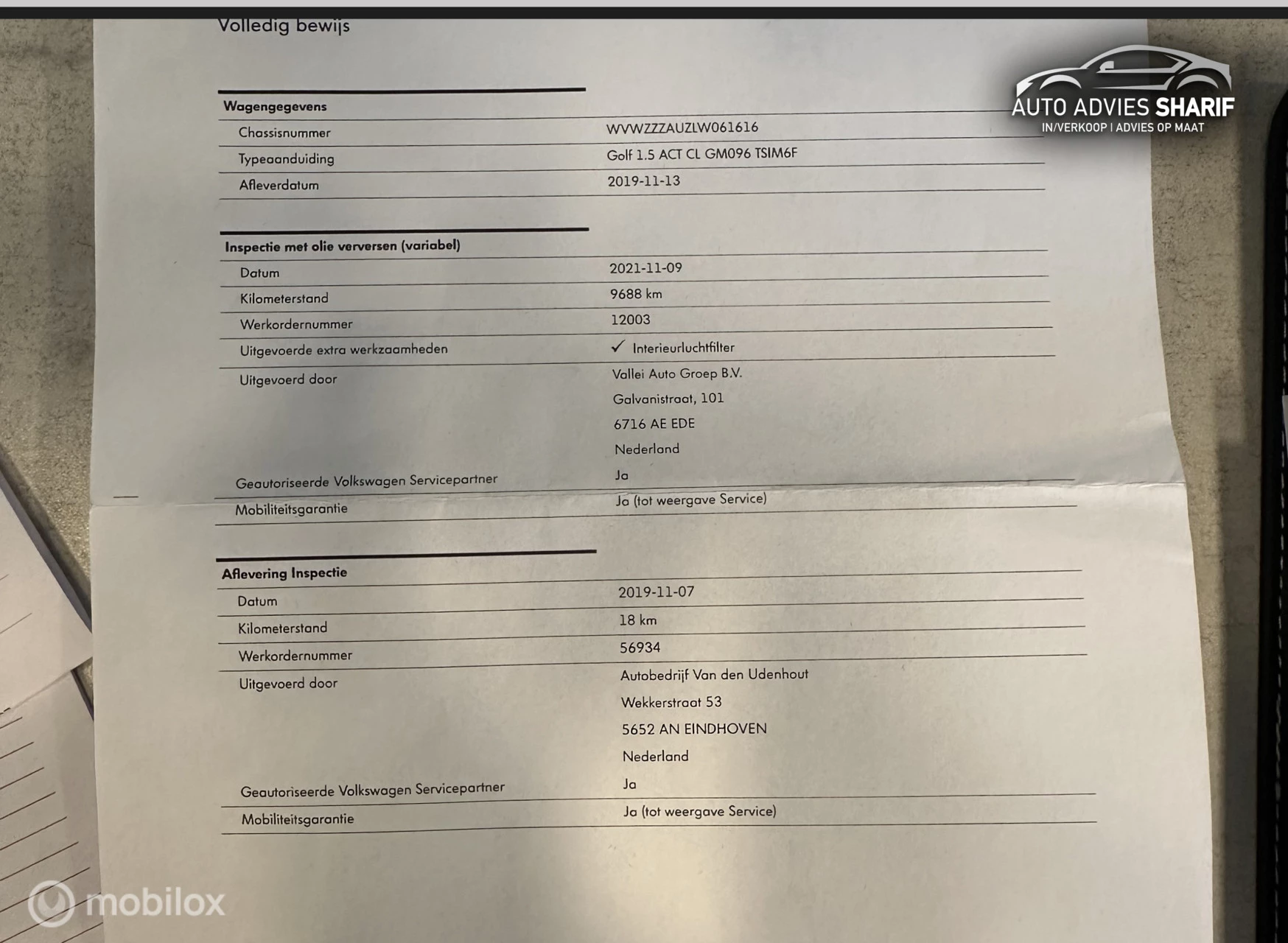 Hoofdafbeelding Volkswagen Golf