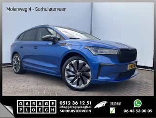 Škoda Enyaq iV 80 First Edition Stoelverw v+A Trekhaak Warmtepomp Vol opties