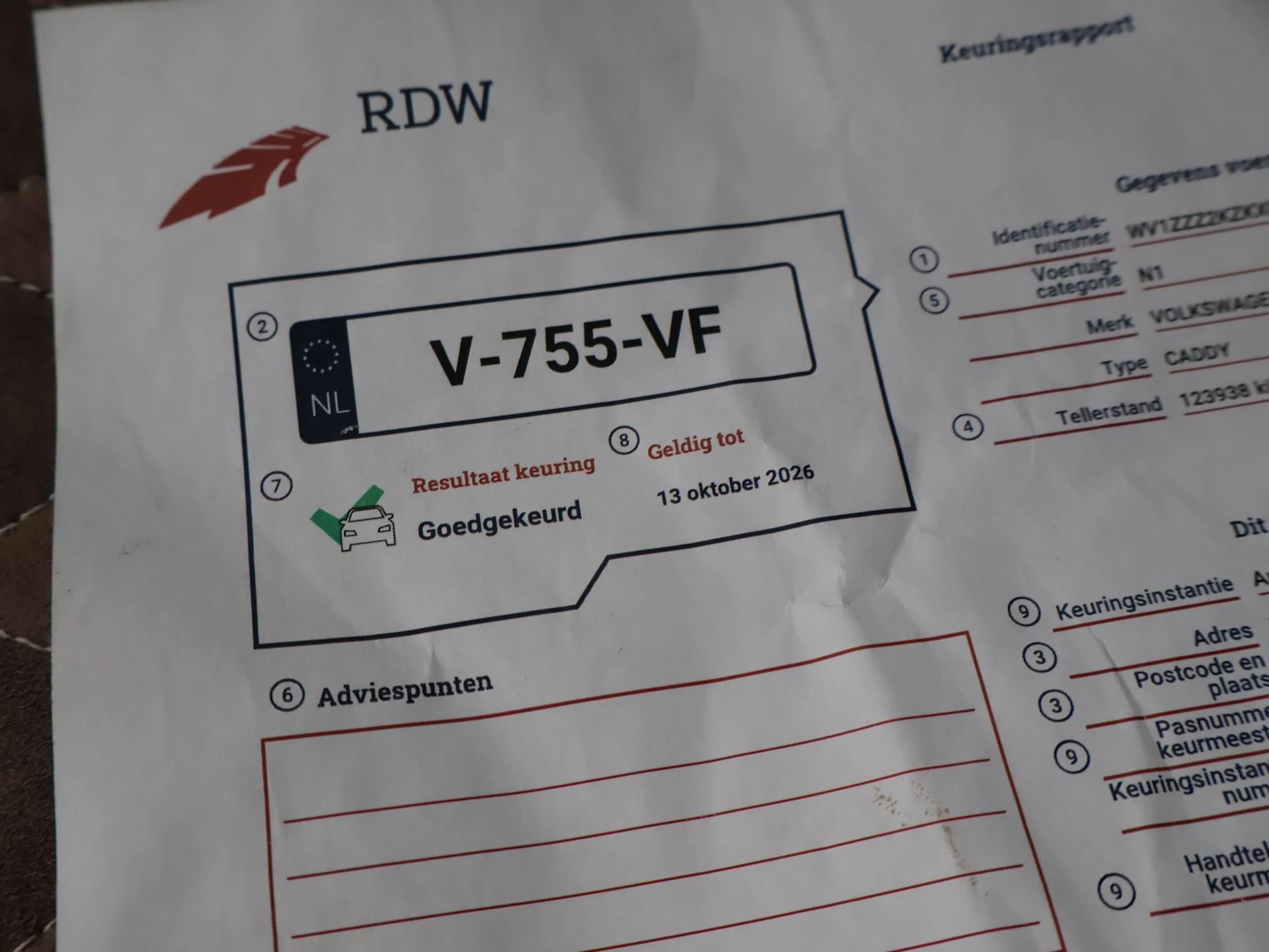 Hoofdafbeelding Volkswagen Caddy