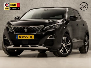 Peugeot 3008 1.6 HYbrid 225 GT Line 225Pk Automaat (APPLE CARPLAY, GROOT NAVI, LEDER, 360 CAMERA, KEYLESS, GETINT GLAS, SPORTSTOELEN, LANE ASSIST, ZWART HEMEL, LED KOPLAMPEN, NIEUWSTAAT)