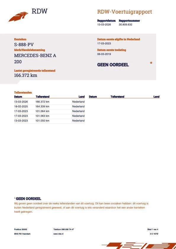 Hoofdafbeelding Mercedes-Benz A-Klasse