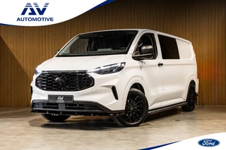 Ford Transit Custom 2.0 TDCI L2H1 DC | DUBBEL CABINE | BPM VRIJ | CARPLAY | NAVIGATIE | CAMERA | PDC V+A | | LEDEREN BEKLEDING | EURO 6 | BPM VRIJ | 6-ZITTER | DEALER ONDERHOUDEN
