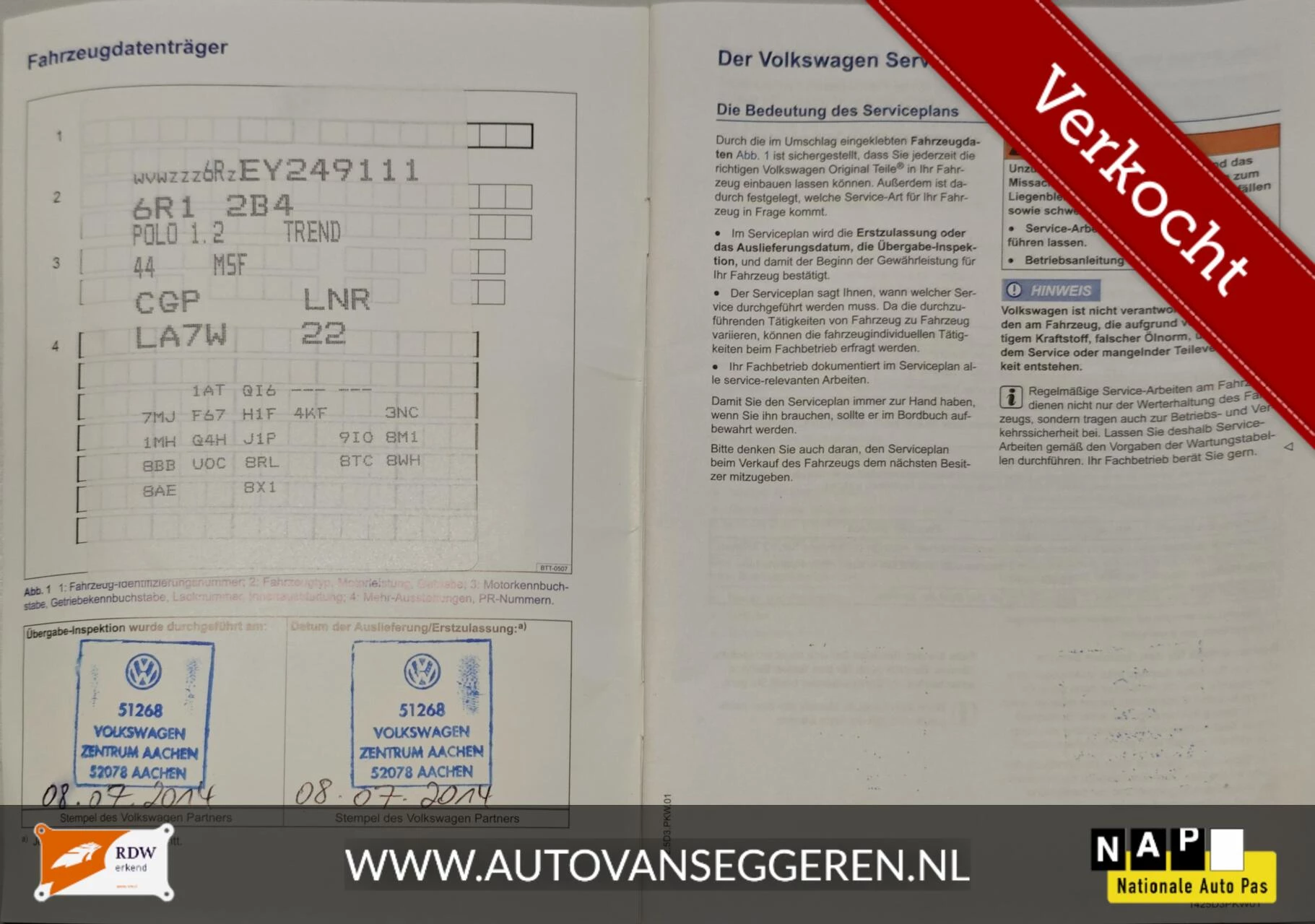 Hoofdafbeelding Volkswagen Polo