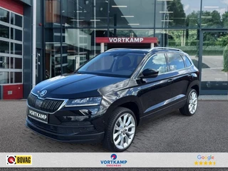 Hoofdafbeelding Škoda Karoq Škoda Karoq 1.5 TSI DSG CLEVER PANO-DAK/TREKHAAK/CAMERA/NAVI/CARPLAY/STOELVERW