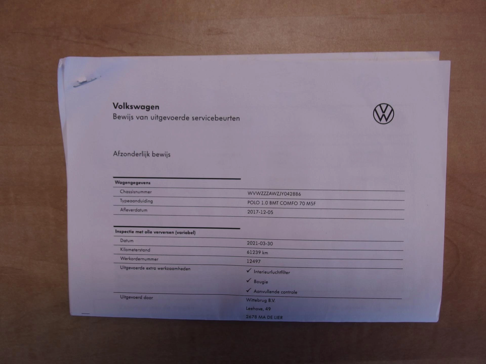 Hoofdafbeelding Volkswagen Polo