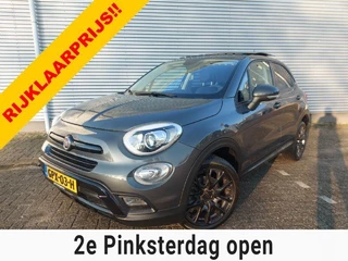 Fiat 500X Cross 1.4 Turbo MultiAir Cross, airco,cruise,panorama dak,navigatie/camera,parkeersensoren,