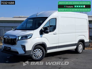 Hoofdafbeelding Maxus eDeliver9 Maxus eDeliver 9 Coming Soon! Elektrisch 256km WLTP 52kWh L2H2 204PK ACC LED Airco Kamera Parkeersensoren L2 Airco Cruise control