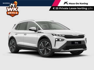 Škoda Elroq Business Edition Elektromotor 210 kW / 286 PK SUV 20'' velgen | Trekhaak wegklapbaar | 3.000,- inruilbonus!!