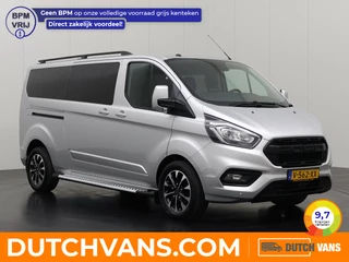 Ford Transit Custom 2.0TDCI 170PK Automaat Lang Limited Dubbele Cabine | Leder | 2xSchuifdeur | Navigatie | Camera | Multimedia | Trekhaak