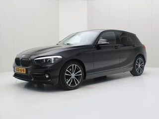 BMW 1-Serie 118i 136pk Automaat Steptronic Sportline High Executive [ SHADOW+LEDER+CLIMAAT+CRUISE+PDC+NAVIGATIE ]