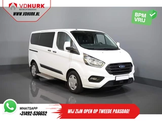 Ford Transit Custom Tourneo 2.0 TDCI € 25.745,- incl. BTW/BPM Trend Combi/ Kombi/ 9 Persoons/ 9 P/ Cruise/ PDC/ Airco