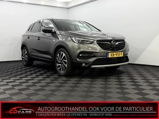 Hoofdafbeelding Opel Grandland X Opel Grandland X 1.2 Turbo Innovation Leder, 360 Camera, Navi, Keyless start, Stoelverwarming, Cruise control, Elektrische achterklep, Rijstrook correctie