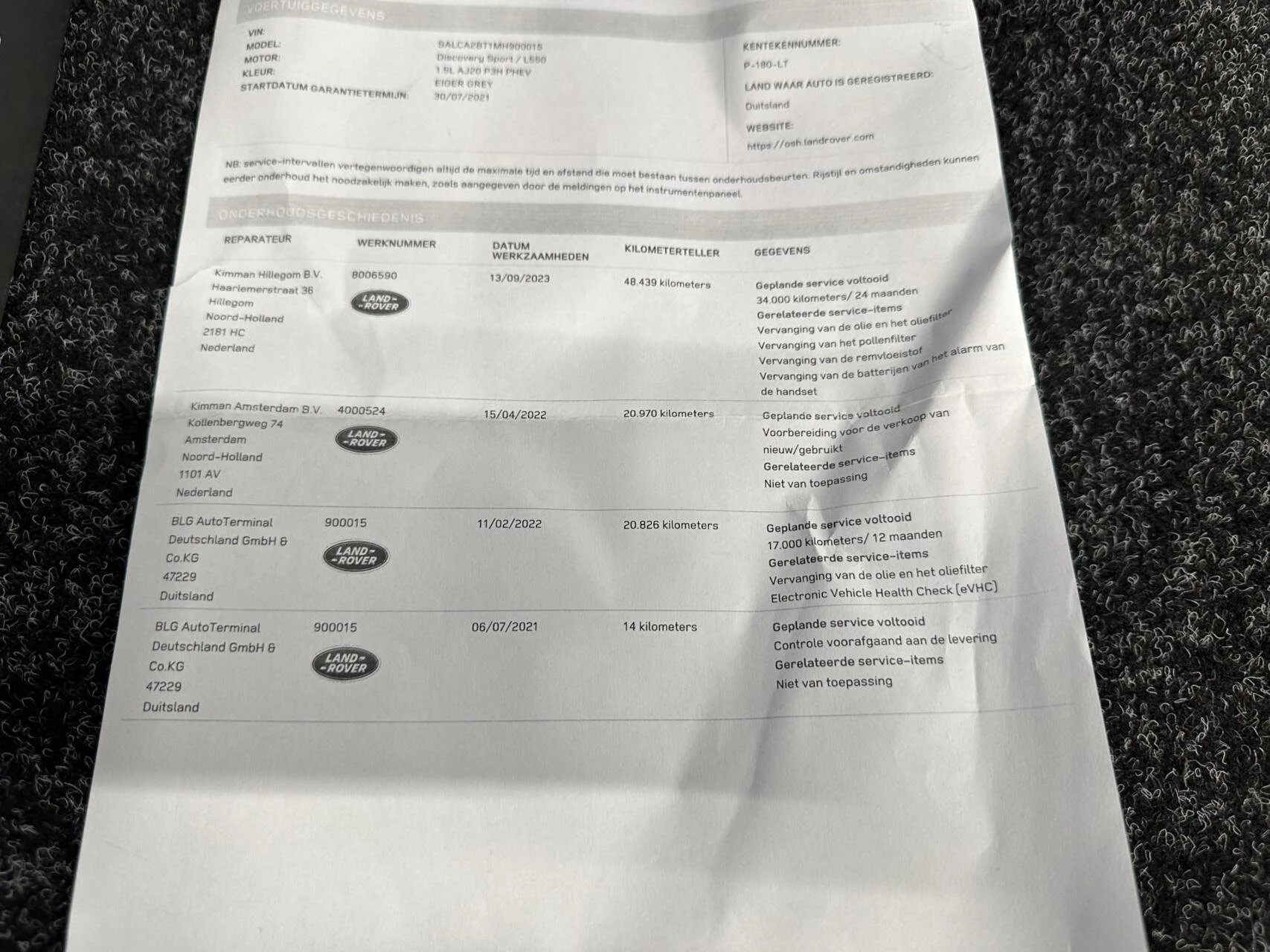 Hoofdafbeelding Land Rover Discovery Sport