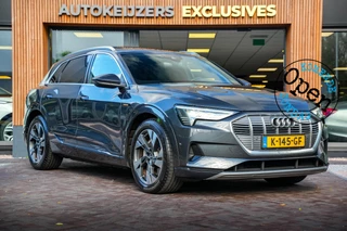 Hoofdafbeelding Audi e-tron Audi e-tron 50 quattro Business edition Plus 71 kWh Panodak Leer Memory Trekhaak Camera