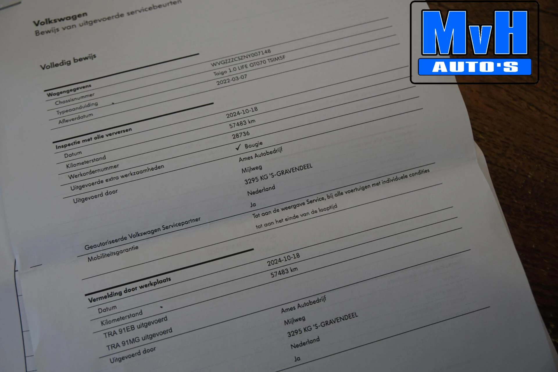 Hoofdafbeelding Volkswagen Taigo