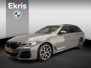 BMW 5 Serie Touring 530i | M-Sportpakket | Laserlicht | Leder | Navigatie | Trekhaak | Comfortzetels | Elektr. zetels | DAB | Alu 19 inch