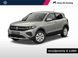 Hoofdafbeelding Volkswagen T-Cross Volkswagen T-Cross Edition 1.0 95 pk 5 versn. Hand · Stuurwiel multifunctioneel · parkeersensor achter ·