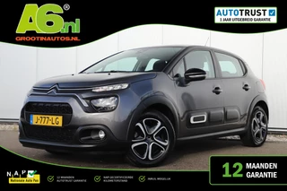 Citroen C3 1.2 PureTech Feel Navigatie Carplay Android Climate Cruise Control Rijstrooksensor Parkeersensor All-season banden!