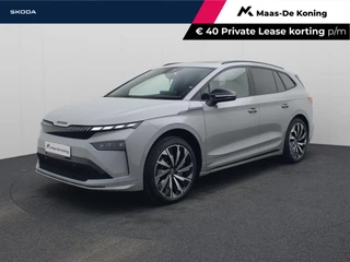 Hoofdafbeelding Škoda Enyaq iV Škoda Enyaq 85 Sportline  | Trekhaak | Upgrade pakket Advanced | Panoramadak