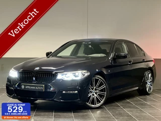 Hoofdafbeelding BMW 5 Serie BMW 5-serie 520i High Executive M-sport | BTW | Camera | NAP | Harman Kardon | Carplay | 20 inch |