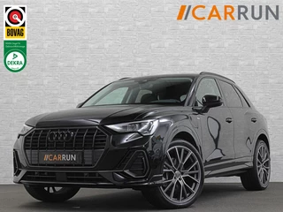 Audi Q3 45 TFSI e S-Line | ACC | Virtual-Cockpit | Standkachel | Sportstoelen | Getint-Glas | Black-Optic | Carplay | LED | Lane-Assist | Climate-Control | Stoelverwarming | Achteruitrij-Camera | DAB | BOVAG Garantie |