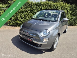 Fiat 500 C 1.2 Lounge Leder Climate-control pdc 10x op voorraad