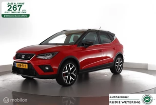 Seat Arona 1.0 TSI 110PK Automaat FR Business Intense leder|stoelverwarming|cam|nav|led|acc|lmv18