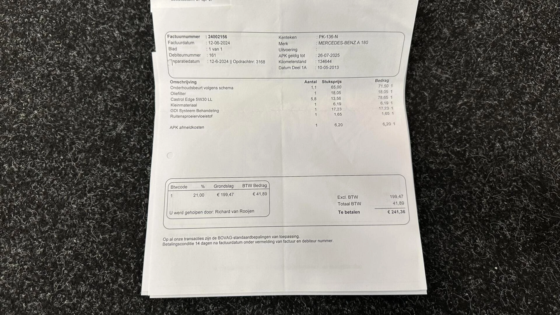 Hoofdafbeelding Mercedes-Benz A-Klasse
