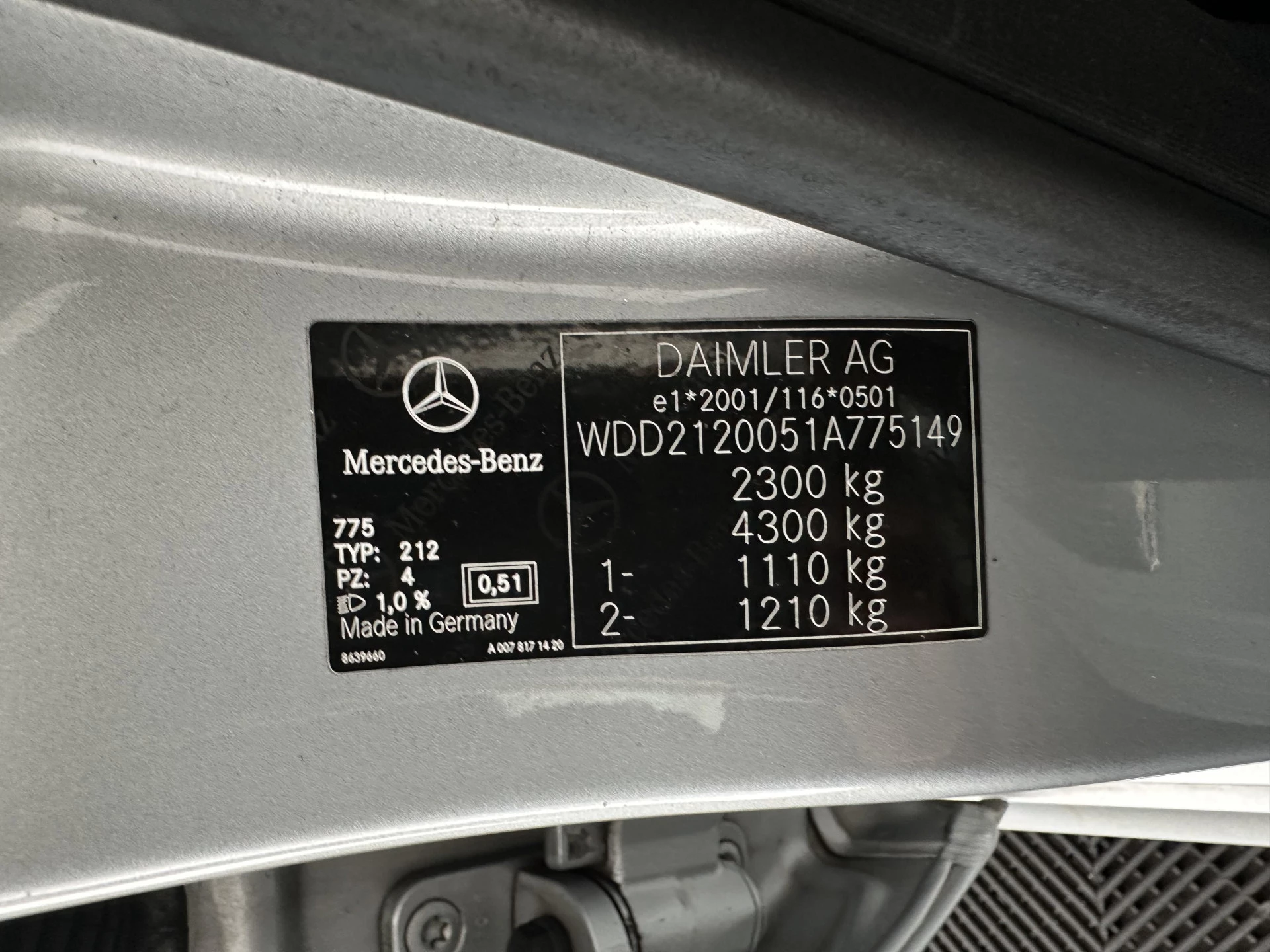 Hoofdafbeelding Mercedes-Benz E-Klasse