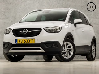 Opel Crossland X 1.2 Turbo Sport (PANORAMADAK, APPLE CARPLAY, GROOT NAVI, STUUR/STOELVERWARMING, 360 CAMERA, LEDER, SPORTSTOELEN, DAB+, CRUISE, LANE ASSIST, NIEUWSTAAT)