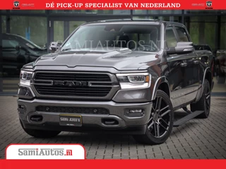 Dodge Ram 1500 SPORT | BOM VOL | 402PK HEMI 5,7 V8 | LUCHTVERING | BED SLIDE | PANO | ADAPTIVE CRUISE | 360 CAMERA | EN VEEL MEER | DUBBELE CABINE | 5 PERSOONS | LAGE KM STAND | GRANITE |
