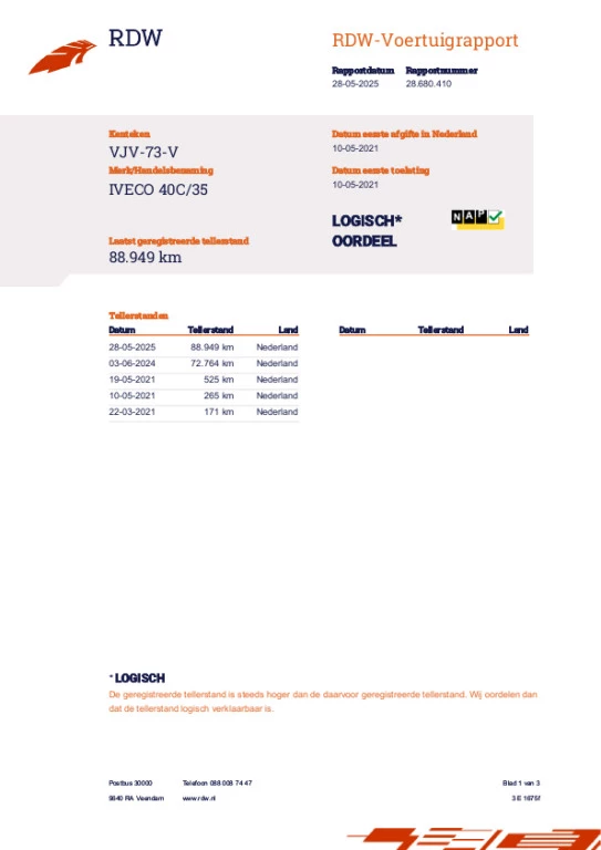 Hoofdafbeelding Iveco Daily