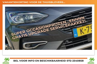 Ford Focus Wagon 1.0 EcoBoost Hybrid Active X Business - Chrome Blue - Panoramadak