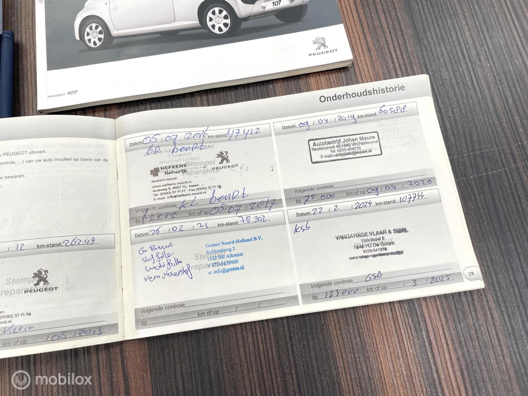 Hoofdafbeelding Peugeot 107