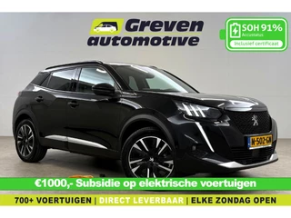 Peugeot e-2008 EV GT Pack 50 kWh | Snelladen | SOH 91% | Camera | Virtual | Adap. Cruise | Sfeer | Carplay | NAP