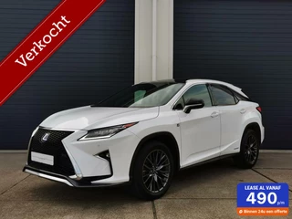 Hoofdafbeelding Lexus RX Lexus RX 450h 4WD F Sport Line