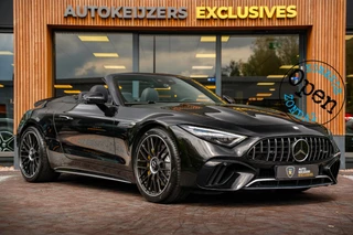 Hoofdafbeelding Mercedes-Benz SL Mercedes-Benz SL-klasse Roadster AMG 63 4MATIC+ Burmester Leer Spoiler Keyless 360 Camera 21''LM