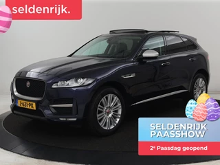Jaguar F-PACE 2.0 R-Sport AWD 25t | Panoramadak | Leder |  Stoelverwarming | Bi-Xenon | Camera | Navigatie | 20'' | Meridian Surround | Bluetooth | Cruise control | Parkeerhulp | Climate control