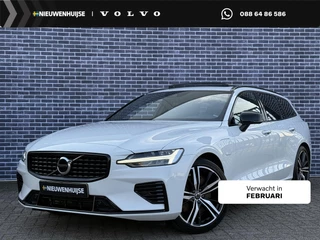 Volvo V60 2.0 T6 Recharge AWD R-Design | trekhaak | Adaptieve cruise controle | Long Range | Panorama Schuifdak | Harman/Kardon | Sportstoelen | Memory | Stuur + Stoel verwarming | Keyless |