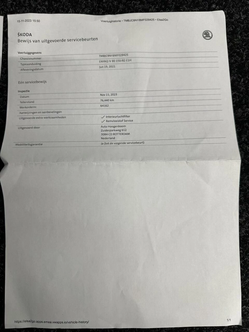 Hoofdafbeelding Škoda Enyaq iV