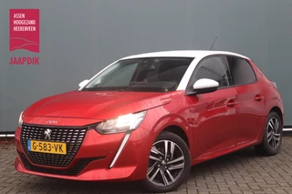 Peugeot 208 Model 2020 1.2 101 PK Blue Lease Allure HALF LEDER / CAMERA / VIRTUAL COCKPIT / CLIMA / NAVI / CRUISE / BLUETOOTH / PDC V+A / LMV 16 INCH / PRIV. GLAS / ISOFIX / MULTIFUNCT. STUUR