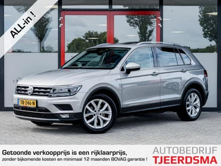 Volkswagen Tiguan 1.4 TSI 4Motion Highline | 1e Eigenaar | Trekhaak | Schuif/ Kantel panorama dak | Virtual Cockpit | Navigatie | 4 Motion | Adaptieve Cruise Control | LED Koplampen | Stoelverwarming | Apple Carplay | Android Auto |