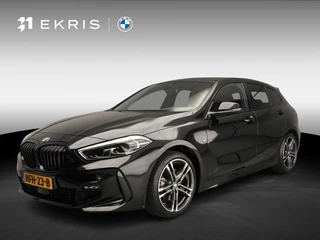 BMW 1 Serie 5-deurs 118i | M-Sportpakket | LED | Leder | Navigatie | Panoramadak | Trekhaak | Sportstoelen | Stoelverwarming | DAB | Hifi speakers | Alu 18 inch