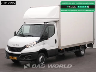 Iveco Daily 35C14 Laadklep Dubbellucht Bakwagen Airco Cruise D'Hollandia Euro6 Meubelbak Koffer Airco Cruise control