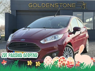 Ford Fiesta 1.0 EcoBoost Titanium 2e Eigenaar,Navi,D-riem recent vv in 2025,Clima,Cruise,5 Deurs,N.A.P,Zeer Zuinig,Weinig Km,Lm velgen,Apk tot 03-2027