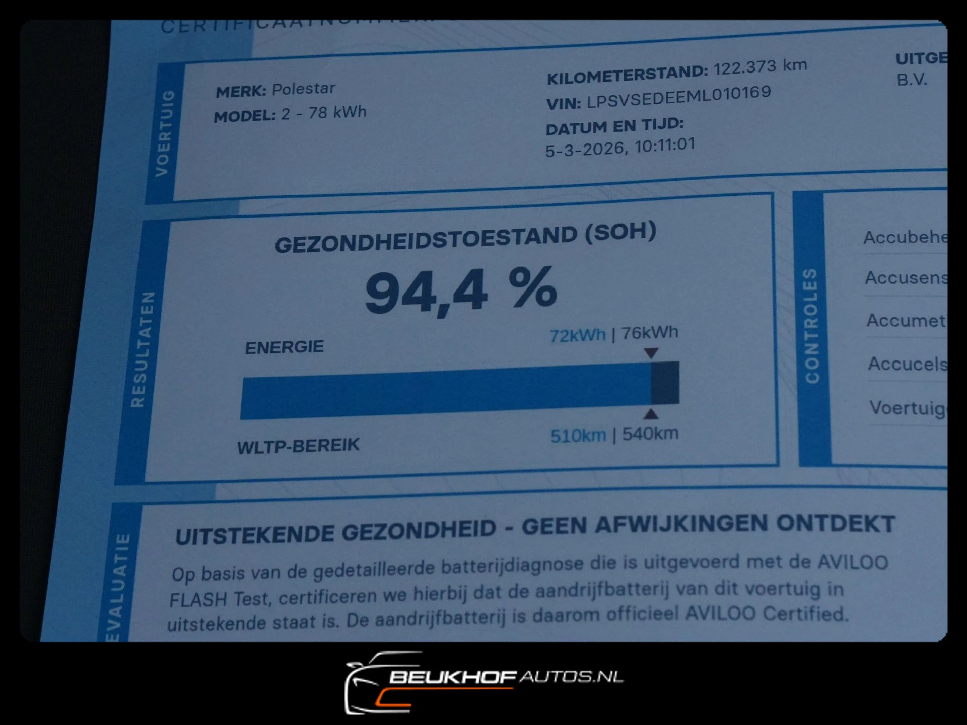 Hoofdafbeelding Polestar 2